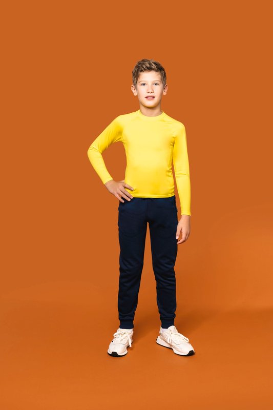 T-shirt double peau sport manches longues enfant – Image 4
