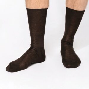 Chaussettes jersey coton fil d'Écosse homme