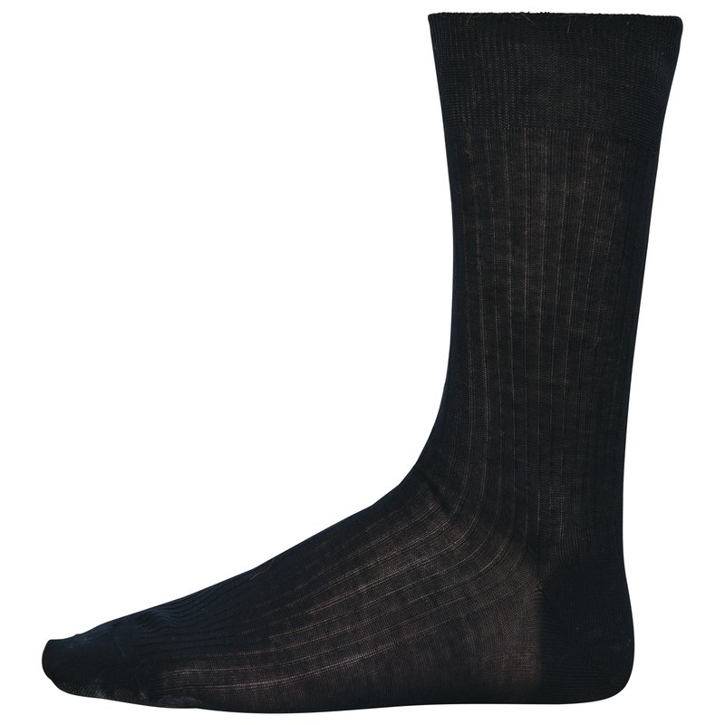 Chaussettes coton rib 4x2 fil d'Écosse homme – Image 6