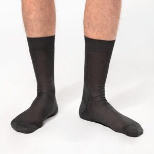 Chaussettes coton rib 4x2 fil d'Écosse homme