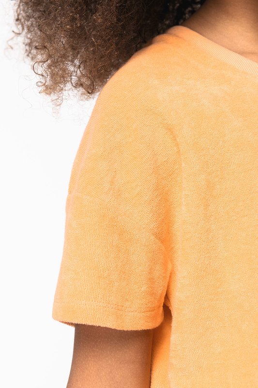 T-shirt écoresponsable en éponge fille – Image 8