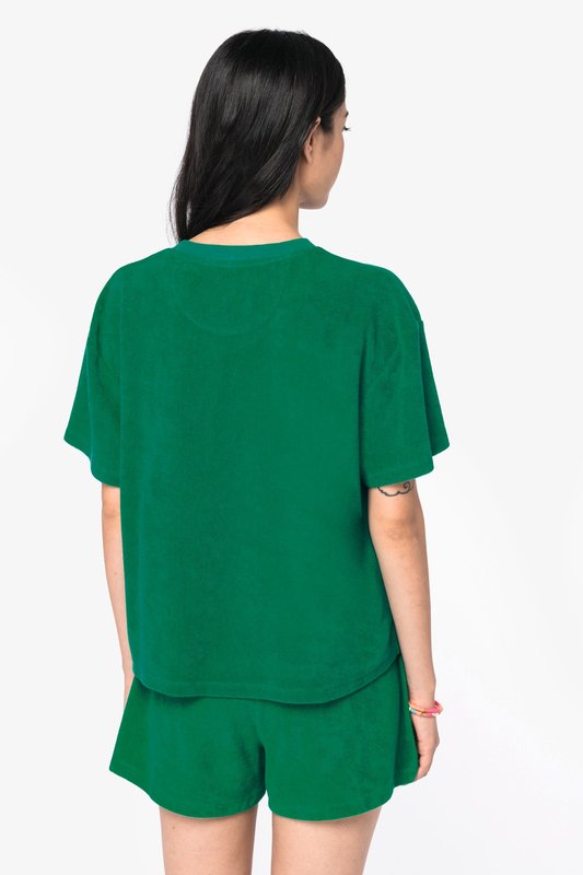 T-shirt écoresponsable en éponge femme – Image 4