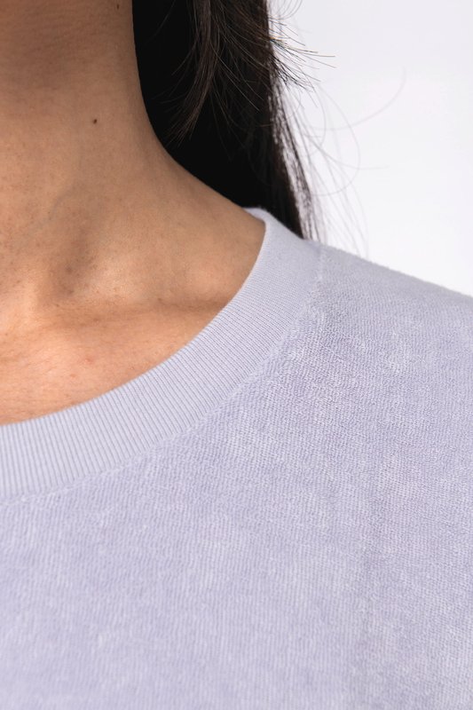 Sweat-shirt écoresponsable en éponge femme – Image 8