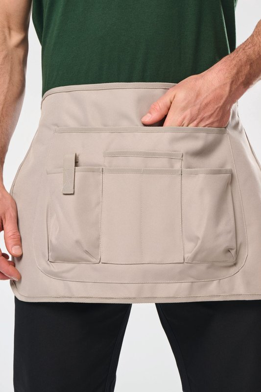 Tablier court de jardinage écoresponsable unisexe – Image 3