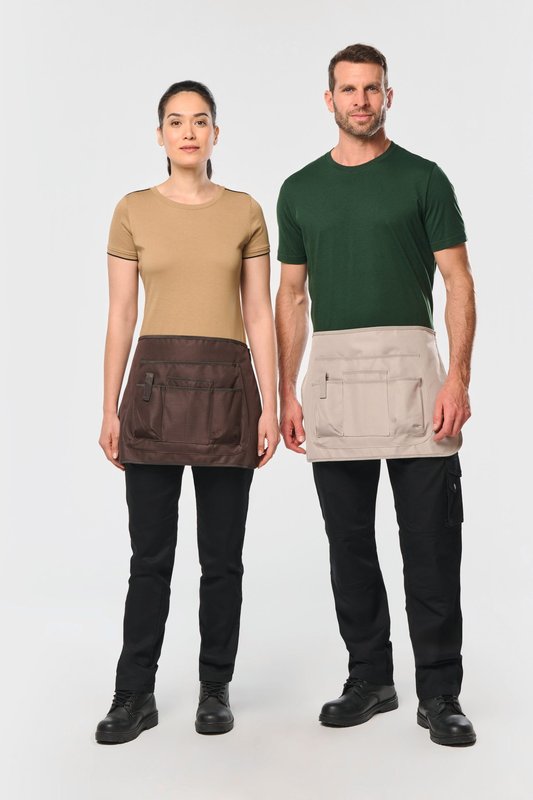 Tablier court de jardinage écoresponsable unisexe – Image 12