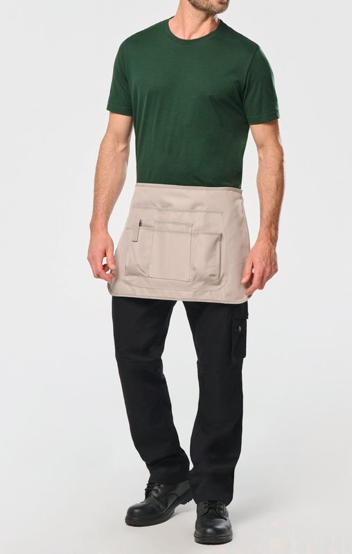 Tablier court de jardinage écoresponsable unisexe – Image 25