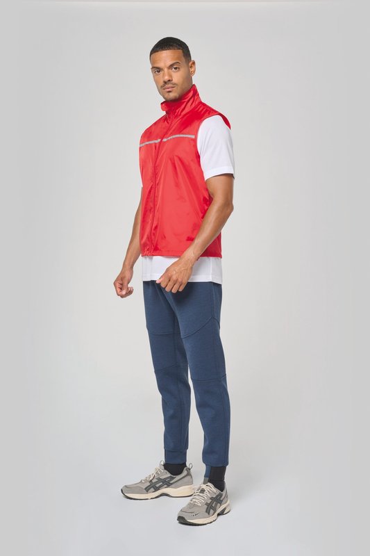 Runner - gilet d'entraînement dos filet unisexe – Image 5