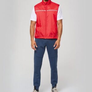 Runner - gilet d'entraînement dos filet unisexe