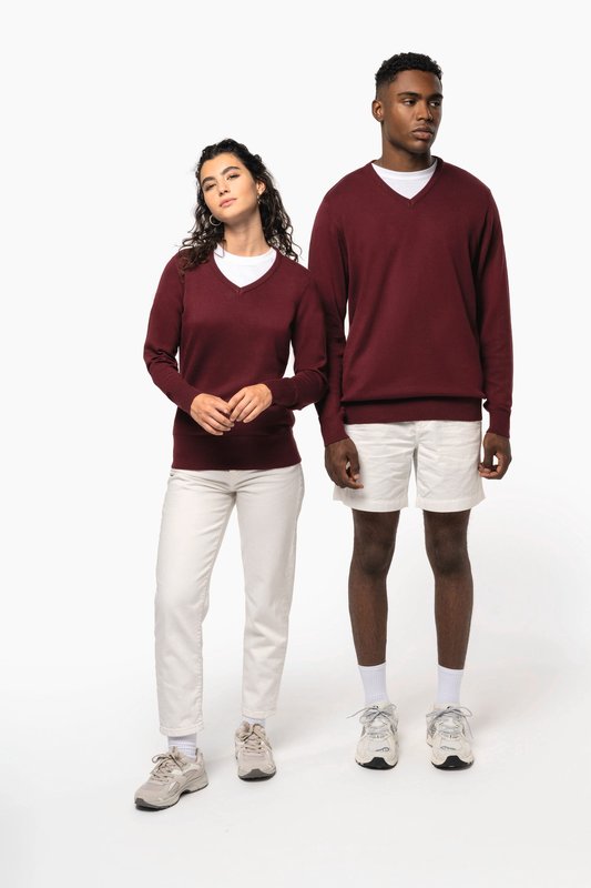 Pull col V femme – Image 15