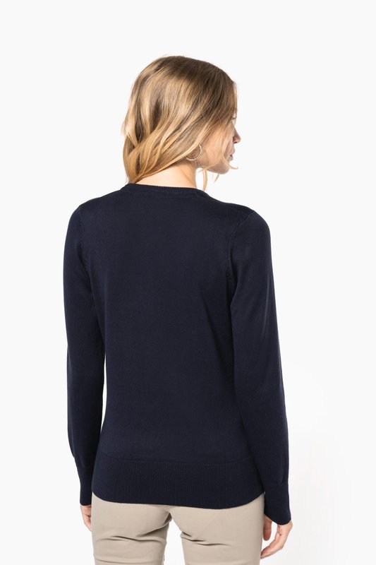 Pull col V femme – Image 3