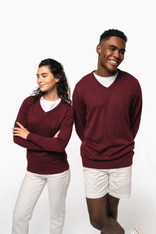 Pull col V femme – Image 11