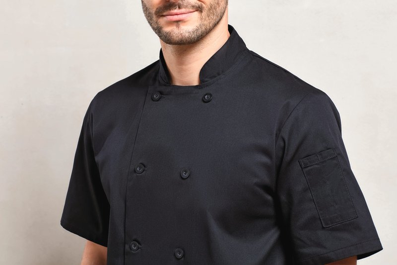 Veste de cuisine manches courtes
