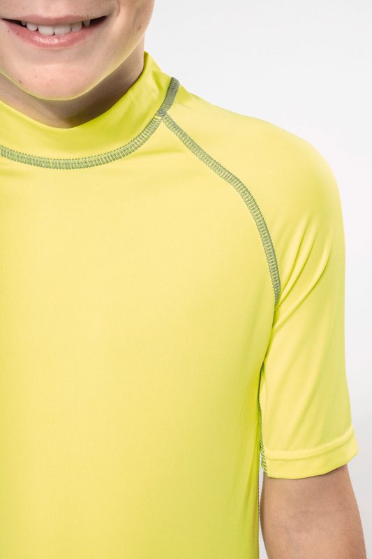 T-shirt technique à manches courtes avec protection anti-UV enfant – Image 7
