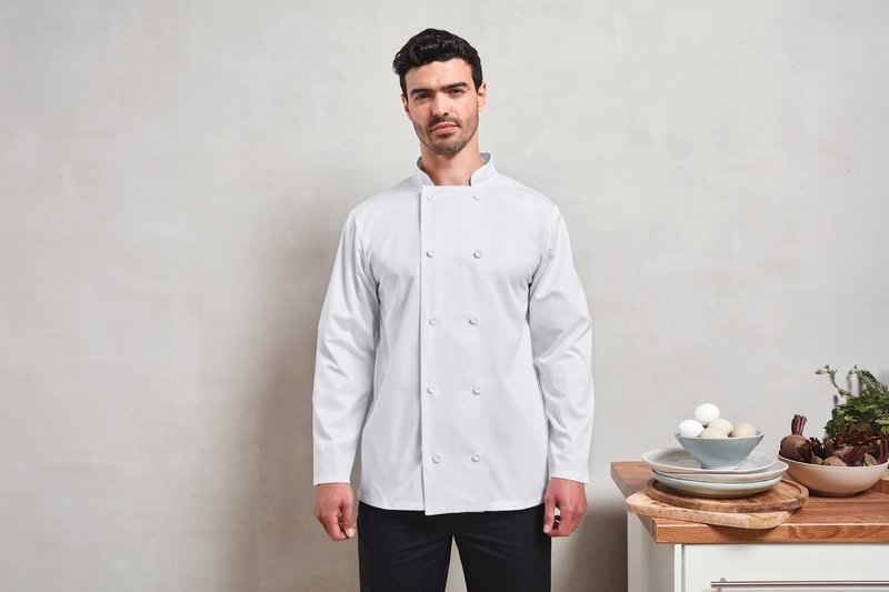 Veste de cuisine manches longues