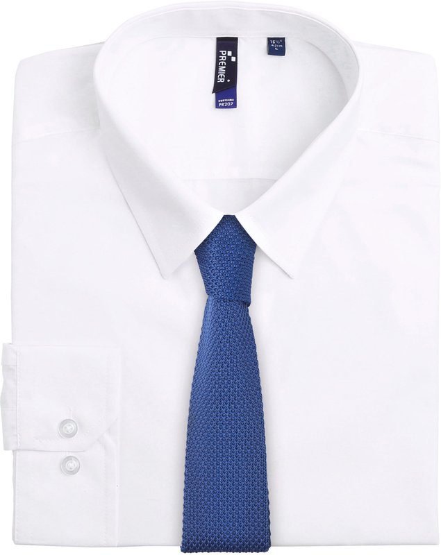 Cravate fine tricotée