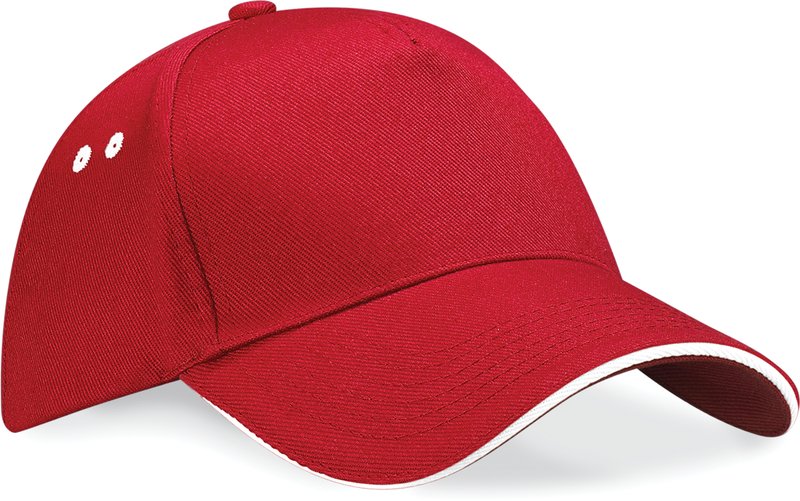 Casquette homme Ultimate à 5 panneaux sandwich contrasté – Image 12