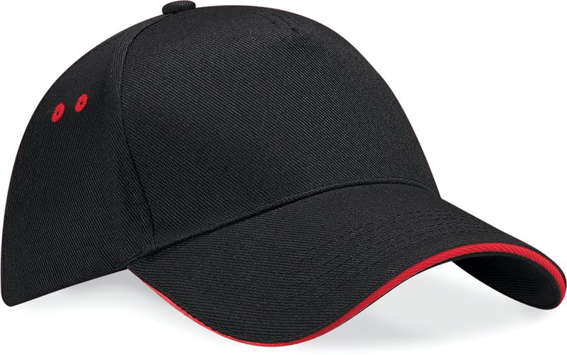 Casquette homme Ultimate à 5 panneaux sandwich contrasté – Image 4