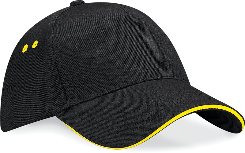 Casquette homme Ultimate à 5 panneaux sandwich contrasté – Image 10