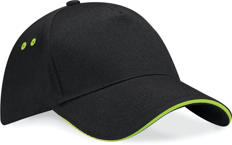 Casquette homme Ultimate à 5 panneaux sandwich contrasté – Image 7