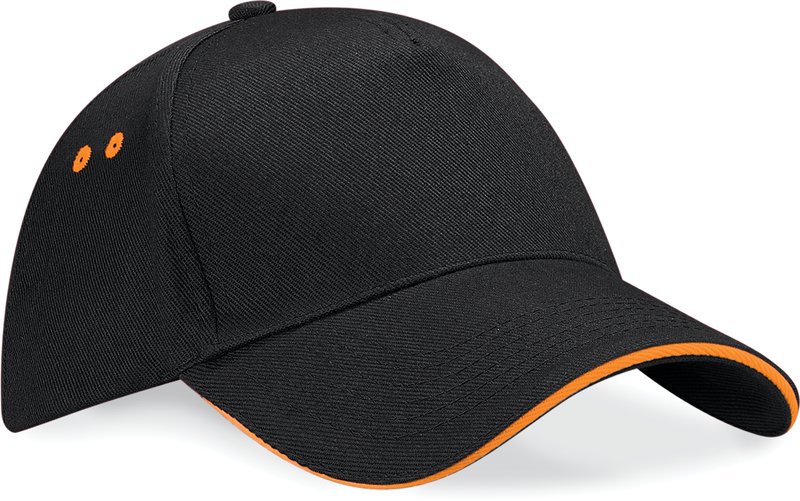 Casquette homme Ultimate à 5 panneaux sandwich contrasté – Image 8