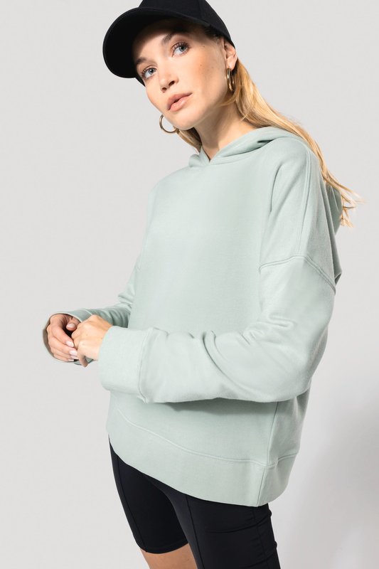 Sweat-shirt capuche Bio femme – Image 3