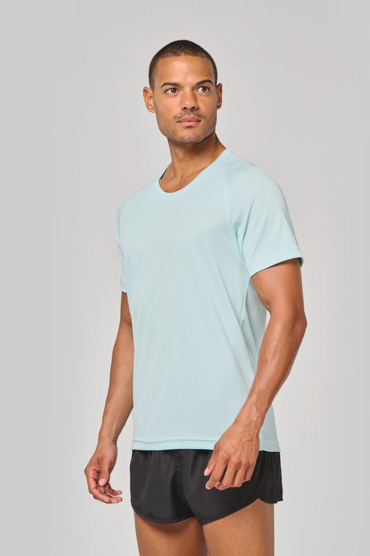 T-shirt de sport à col rond recyclé homme – Image 8