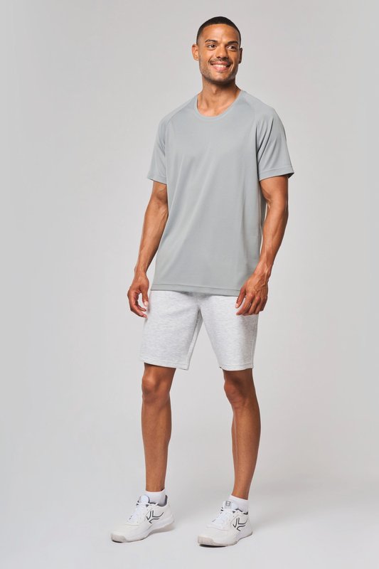 T-shirt de sport à col rond recyclé homme – Image 27