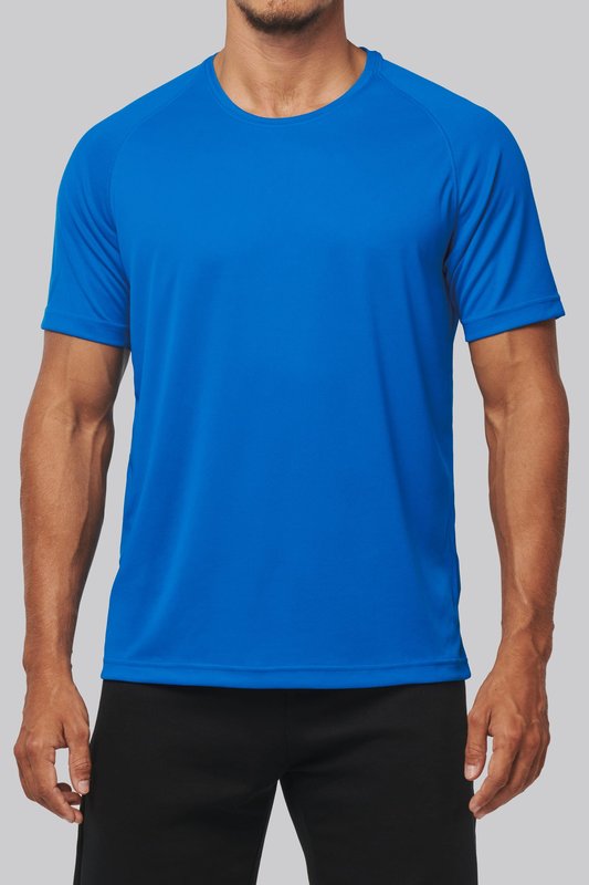 T-shirt de sport à col rond recyclé homme – Image 22