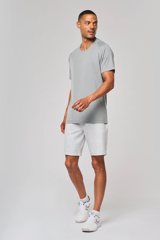 T-shirt de sport à col rond recyclé homme – Image 28