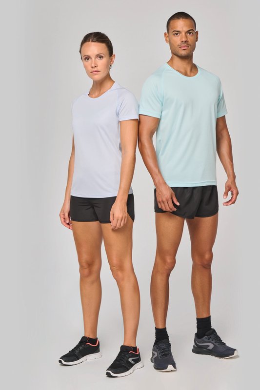 T-shirt de sport à col rond recyclé homme – Image 15