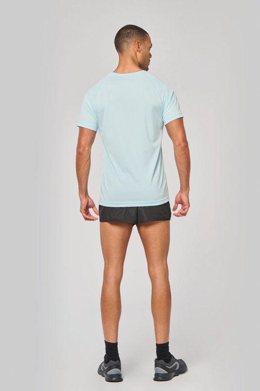 T-shirt de sport à col rond recyclé homme – Image 12