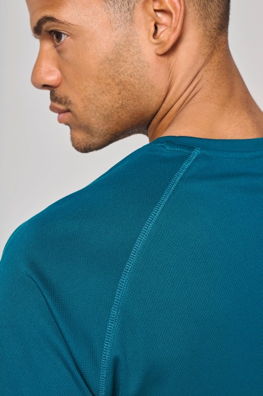 T-shirt de sport à col rond recyclé homme – Image 20