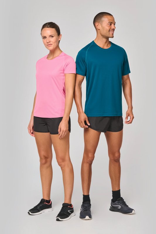 T-shirt de sport à col rond recyclé homme – Image 13