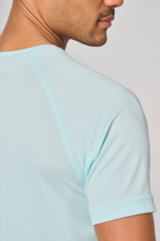 T-shirt de sport à col rond recyclé homme – Image 17