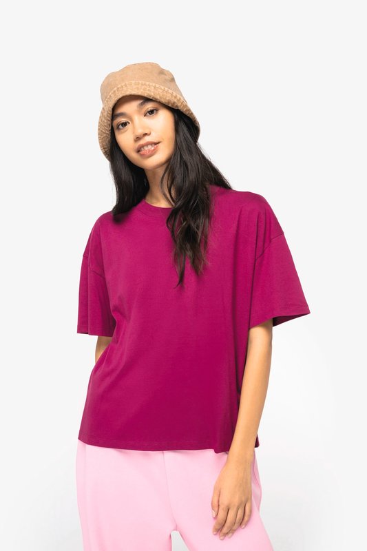 T-shirt écoresponsable oversize femme