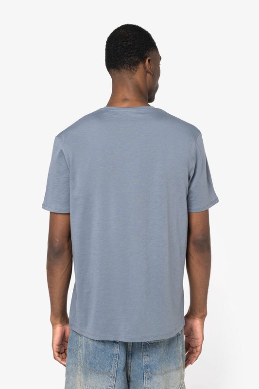 T-shirt écoresponsable slub bords francs homme – Image 4