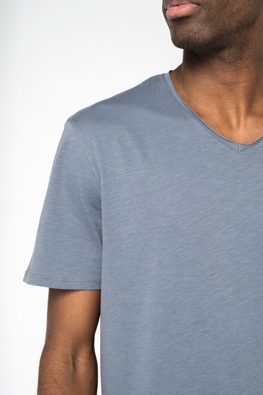 T-shirt écoresponsable slub bords francs homme – Image 5