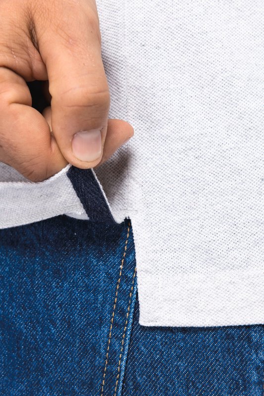 Polo écoresponsable recyclé homme – Image 9