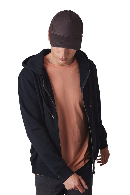 Casquette 5 panneaux en coton bio – Image 3