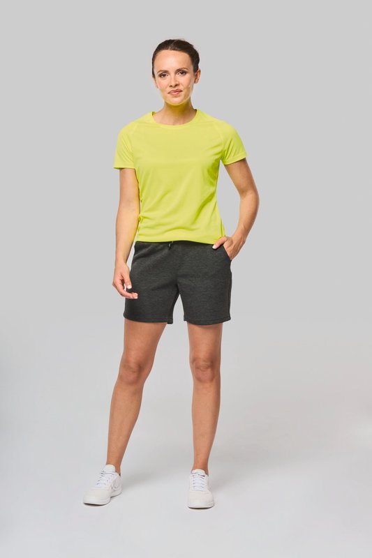 T-shirt de sport à col rond recyclé femme – Image 27