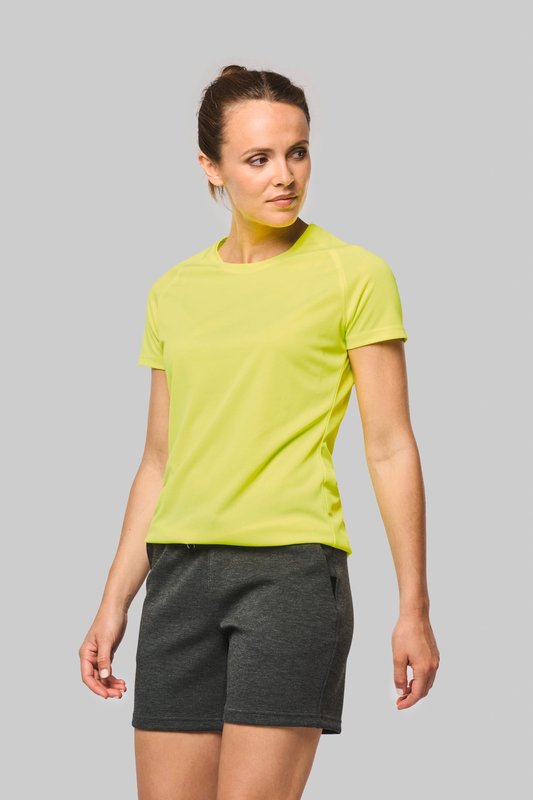 T-shirt de sport à col rond recyclé femme – Image 25