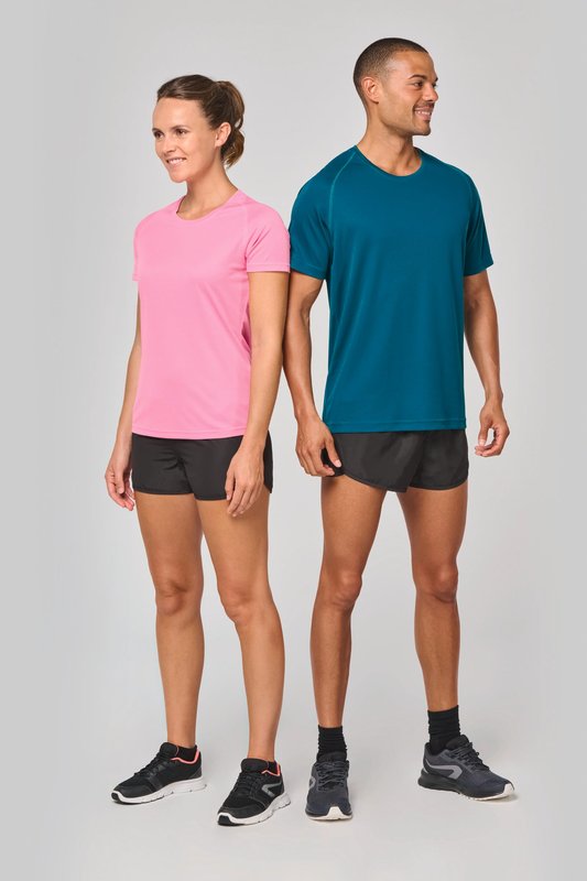 T-shirt de sport à col rond recyclé femme – Image 33