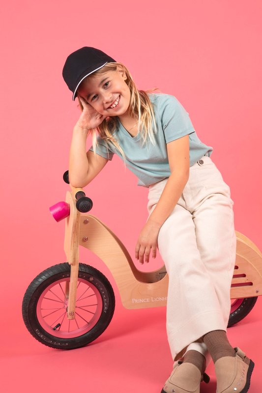 Casquette enfant avec sandwich contrasté - 5 panneaux