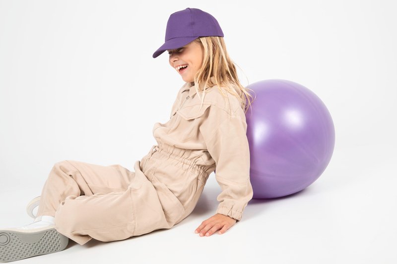 Casquette enfant en coton - 5 panneaux – Image 9