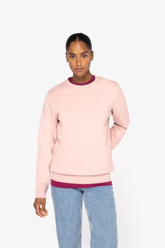 Sweat-shirt écoresponsable à col rond unisexe – Image 4
