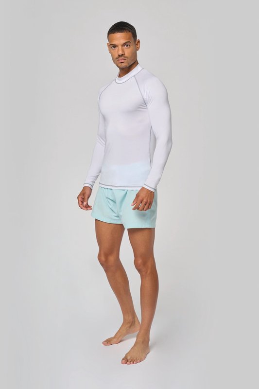 T-shirt technique à manches longues avec protection anti-UV unisexe – Image 6