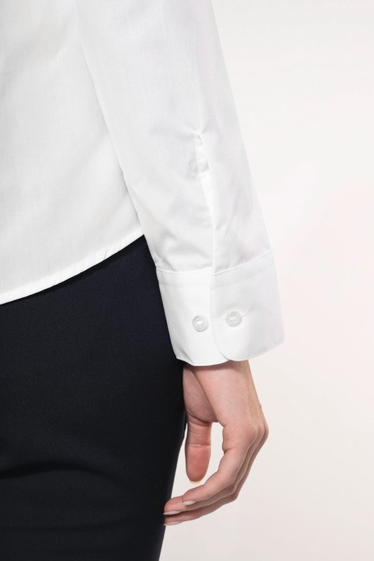 Chemise col mao manches longues femme – Image 22