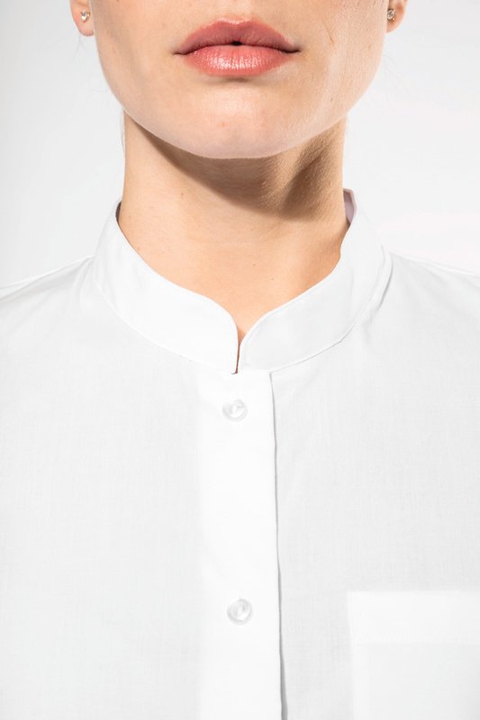 Chemise col mao manches longues femme – Image 20