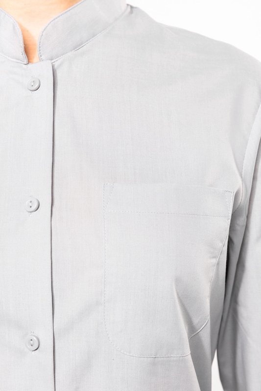 Chemise col mao manches longues femme – Image 8