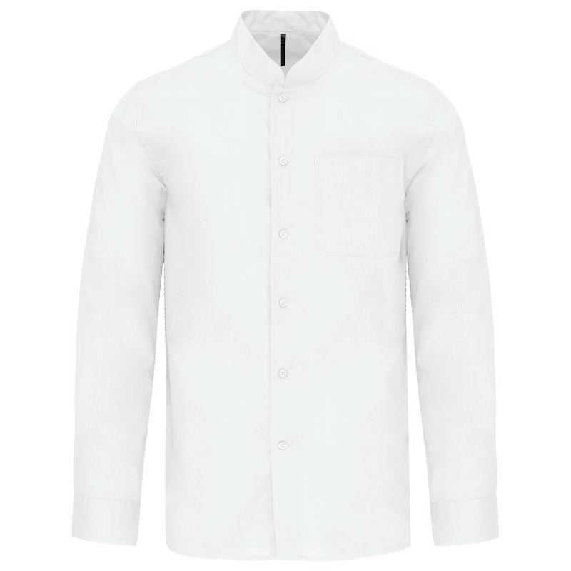 Chemise col mao manches longues – Image 31